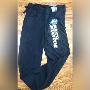 NWT Fast And Furious Men’s Sleep Pants, Extra Large ￼